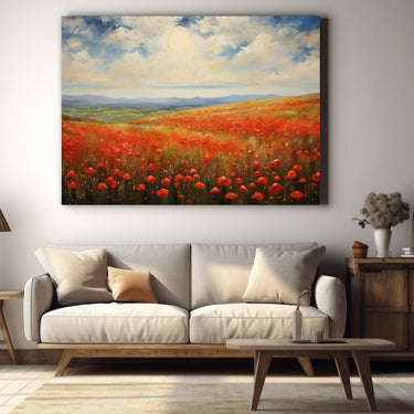 Poppies Impressionist Painting